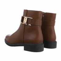 Damen Klassische Stiefeletten - camel