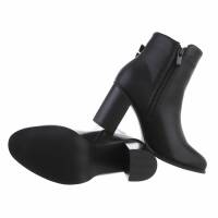 Damen High-Heel Stiefeletten - blackpu