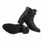 Damen High-Heel Stiefeletten - blackpu