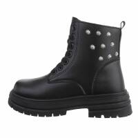 Damen Schnürstiefeletten - black