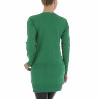 Damen Longpullover von White ICY Gr. One Size - applegreen