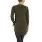 Damen Longpullover von White ICY Gr. One Size - armygreen