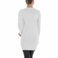 Damen Longpullover von White ICY Gr. One Size - white