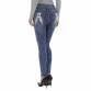 Damen High Waist Jeans von DENIM LIFE - blue