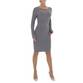 Damen Stretchkleid von GLO STORY - grey