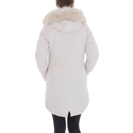 Damen Winterjacke von NATURE Gr. L/40 - white