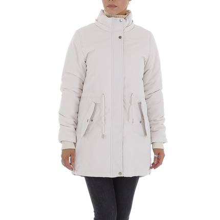 Damen Winterjacke von NATURE Gr. L/40 - white