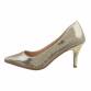 Damen Klassische Pumps - gold Gr. 36