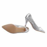 Damen Klassische Pumps - silver