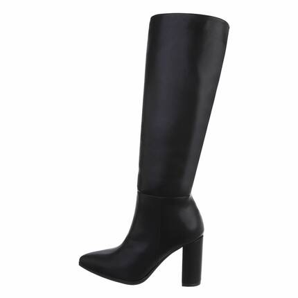 Damen High-Heel Stiefel - black Gr. 38