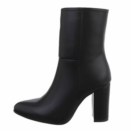 Damen High-Heel Stiefeletten - black Gr. 38