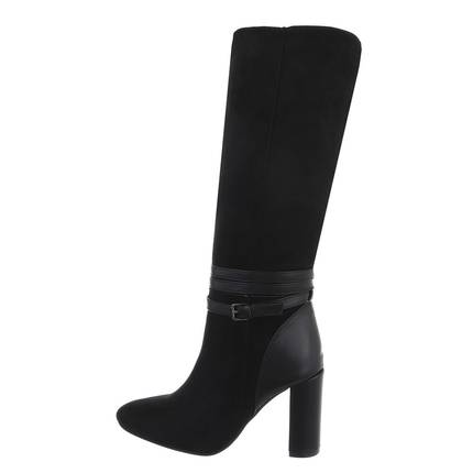 Damen High-Heel Stiefel - black Gr. 36