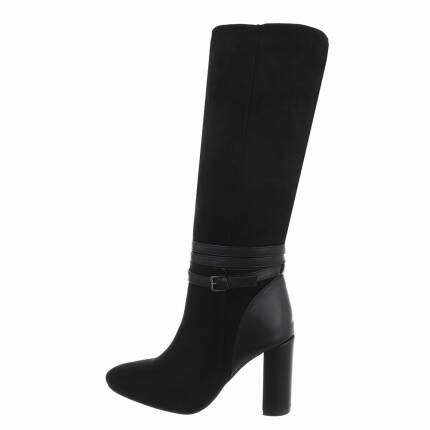 Damen High-Heel Stiefel - black Gr. 39