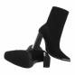 Damen High-Heel Stiefeletten - black