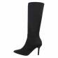 Damen High-Heel Stiefel - black - 12 Paar