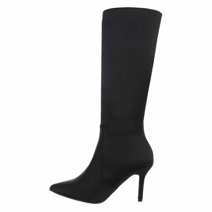 Damen High-Heel Stiefel - black Gr. 36