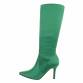 Damen High-Heel Stiefel - green