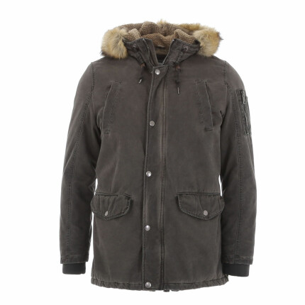 Herren Jacke von NATURE Gr. L/40 - D.gray