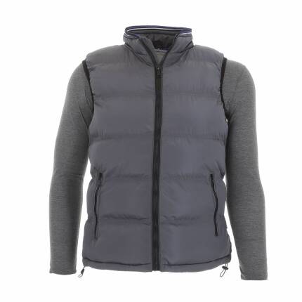 Herren Weste  von NATURE Gr. L/40 - grey