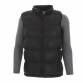 Herren Weste  von NATURE Gr. 5XL/50 - black