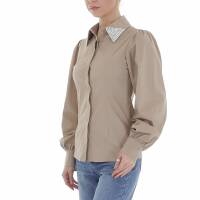 Damen Bluse von Emma & Ashley - khaki