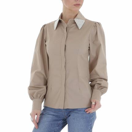 Damen Bluse von Emma & Ashley Gr. S/36 - khaki