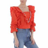 Damen Bluse von Emma & Ashley - red