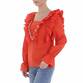 Damen Bluse von Emma & Ashley - red