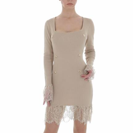 Damen Minikleid von Emma & Ashley Gr. M/L - beige