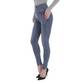 Damen High Waist Jeans von Laulia - blue