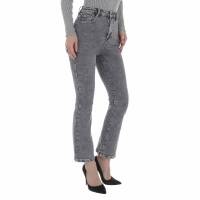 Damen Bootcut Jeans von Laulia - grey