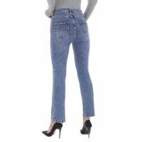 Damen Bootcut Jeans von Laulia - blue