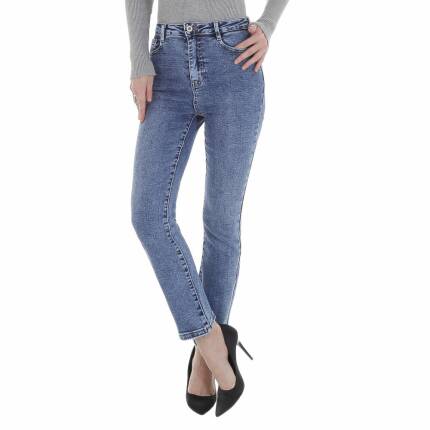 Damen Bootcut Jeans von Laulia Gr. S/36 - blue