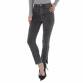 Damen High Waist Jeans von Laulia Gr. L/40 - grey