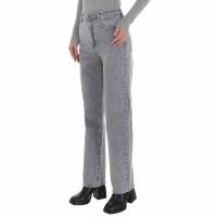 Damen High Waist Jeans von Laulia - grey