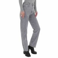 Damen High Waist Jeans von Laulia - grey