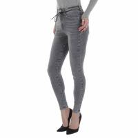 Damen High Waist Jeans von Laulia - grey