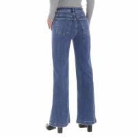 Damen Bootcut Jeans von Laulia - blue