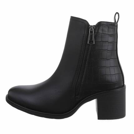 Damen High-Heel Stiefeletten - black Gr. 38