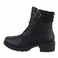 Damen Schnürstiefeletten - black