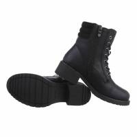 Damen Schnürstiefeletten - black