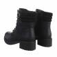 Damen Schnürstiefeletten - black