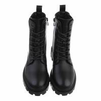 Damen Schnürstiefeletten - black