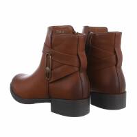 Damen Klassische Stiefeletten - camel