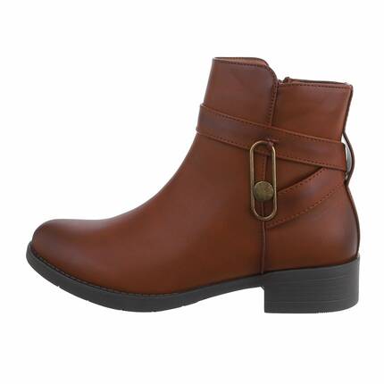 Damen Klassische Stiefeletten - camel Gr. 37