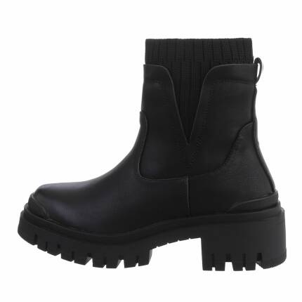 Damen Klassische Stiefeletten - black Gr. 37