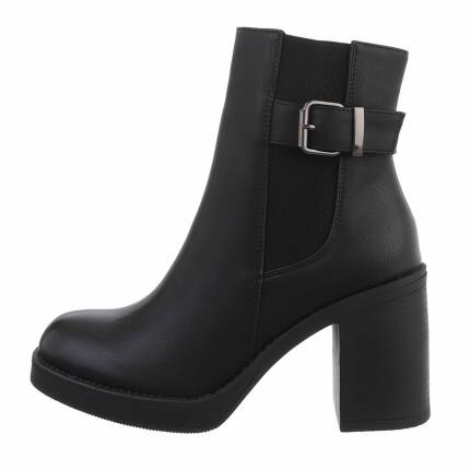 Damen High-Heel Stiefeletten - black Gr. 37