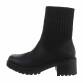 Damen Klassische Stiefeletten - black Gr. 37