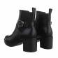 Damen High-Heel Stiefeletten - black