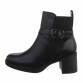 Damen High-Heel Stiefeletten - black Gr. 36